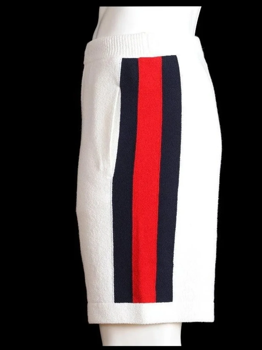 Gucci Terry Cloth Web Stripe Shorts